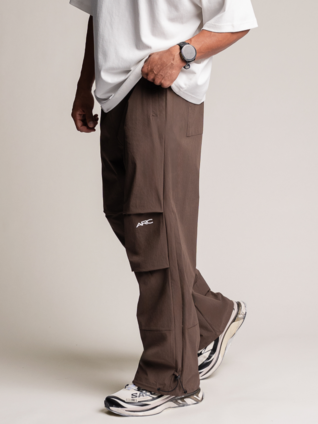 Expansion Baggy Pant - Coffee