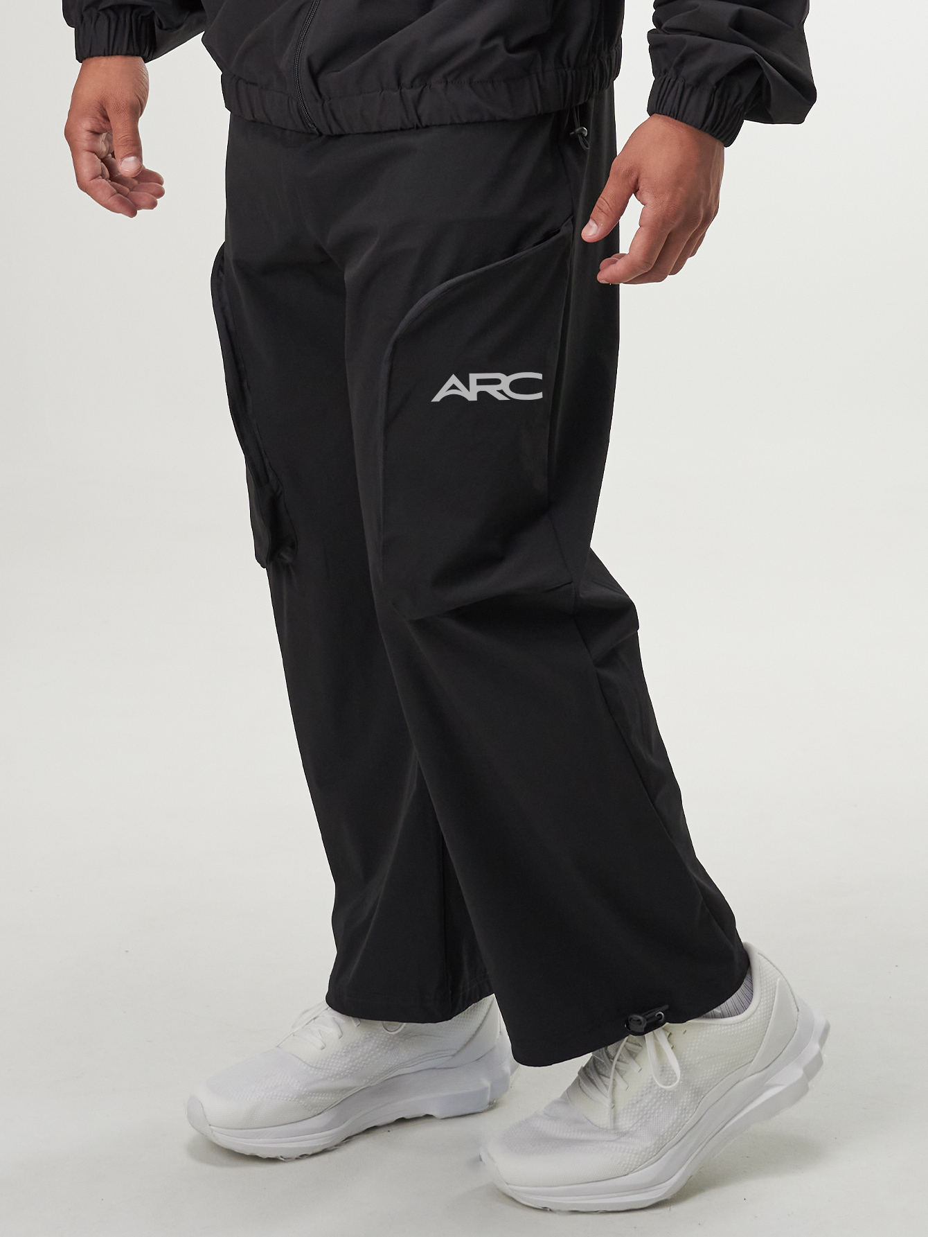ARC Activewear Jogger Pants Trousers Performance Bottoms Gym Workout Fitness Running Leisure Wear