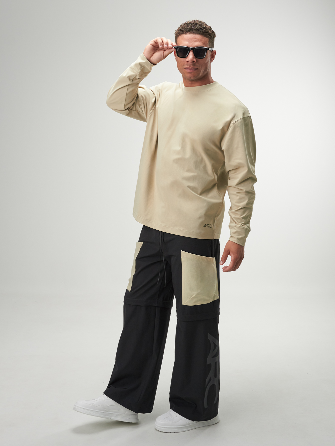 ARC Activewear Jogger Pants Trousers Performance Bottoms Gym Workout Fitness Running Leisure Wear