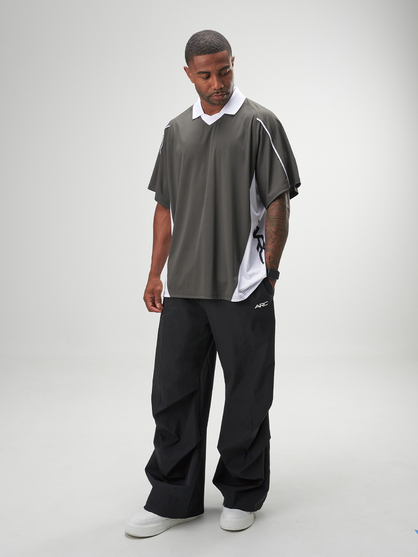 ARC Activewear Jogger Pants Trousers Performance Bottoms Gym Workout Fitness Running Leisure Wear