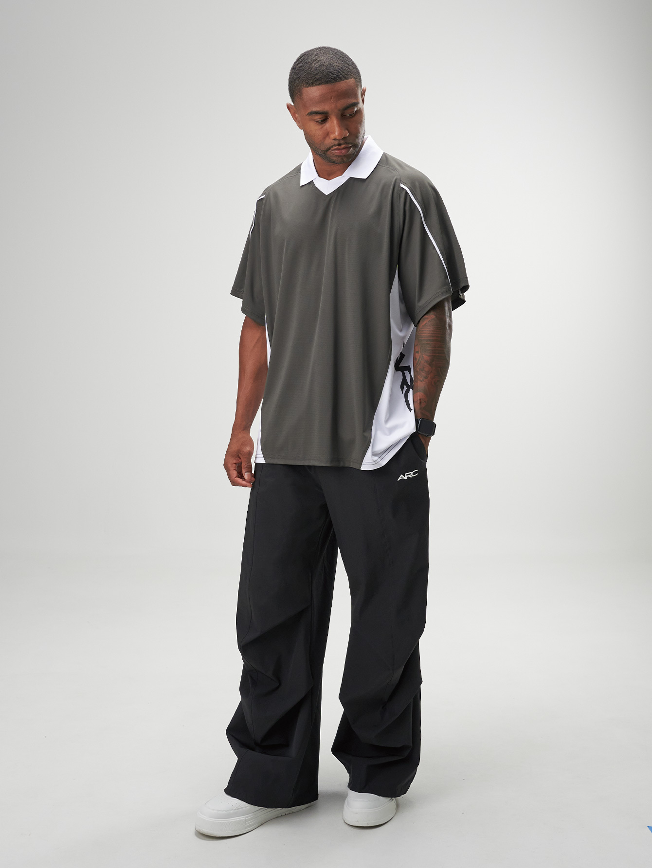 ARC Activewear Jogger Pants Trousers Performance Bottoms Gym Workout Fitness Running Leisure Wear