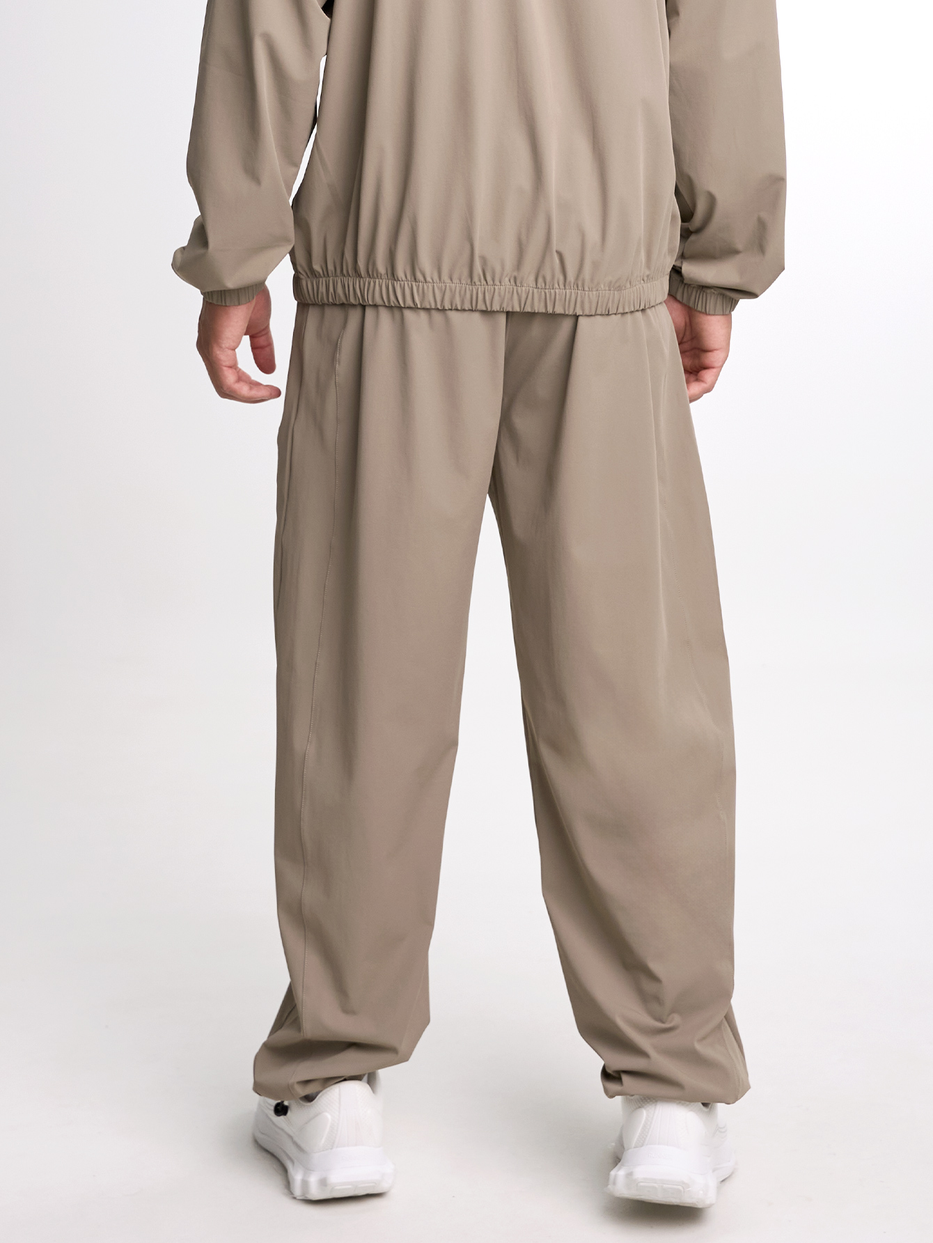 Men's Khaki Drawstring Waist Fashionable Sweatpants