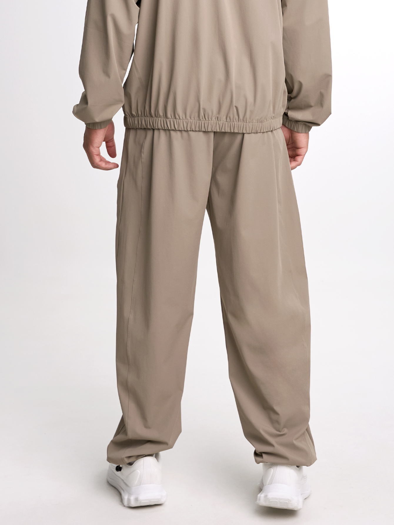 Men's Khaki Drawstring Waist Fashionable Sweatpants