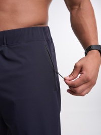 Men's Elastic Waist Zipper Pocket Loose Fit Sweatpants