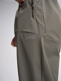 Men's Solid Color Elastic Waist Pockets Tapered Sports Pants