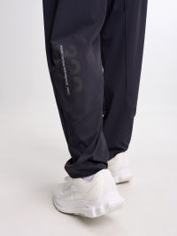 Men's Elastic Waist Zipper Pocket Casual Tapered Sports Pants