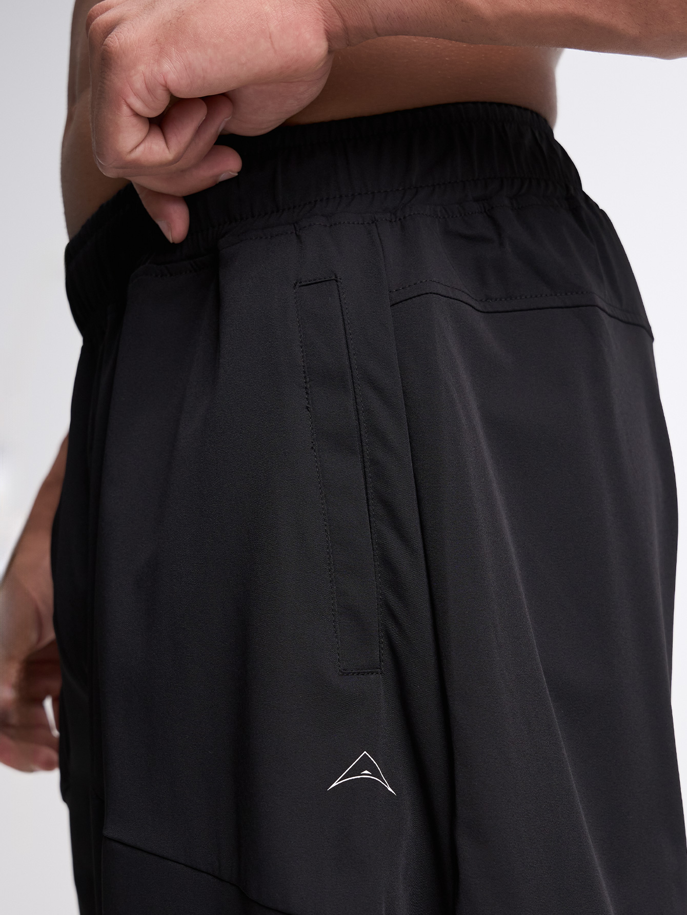 Men's Elastic Waist Pockets Wide Leg Loose Pants, Fall