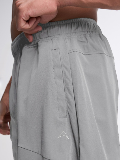 Centered Wide Leg Pant - Grey