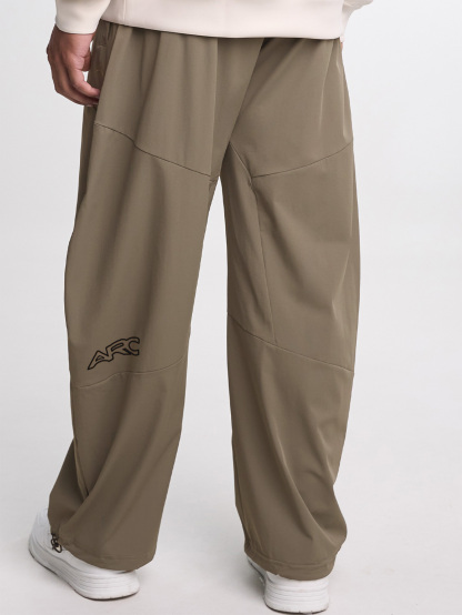 Centered Wide Leg Pant - Taupe