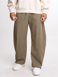 Centered Wide Leg Pant - Taupe