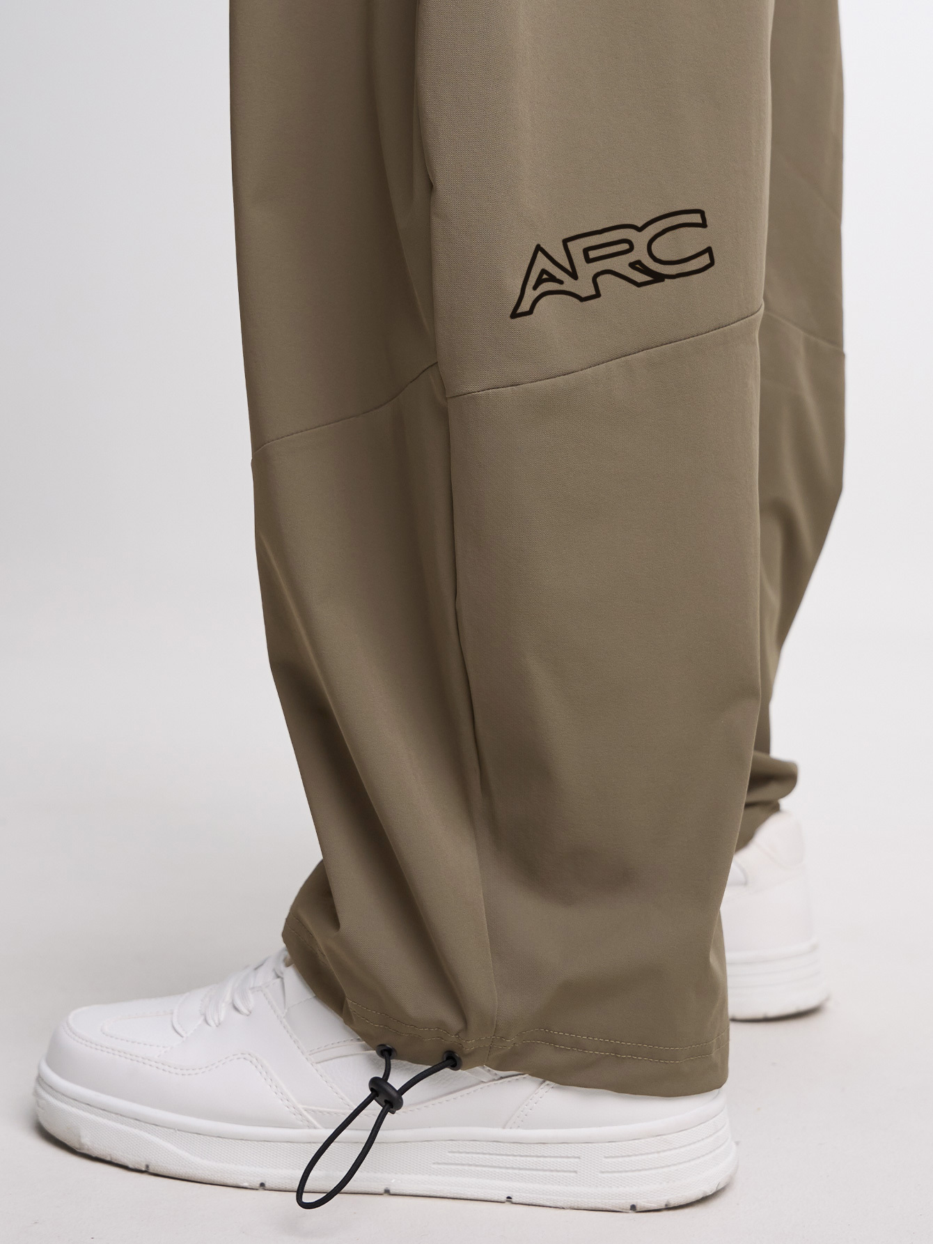 Centered Wide Leg Pant - Taupe