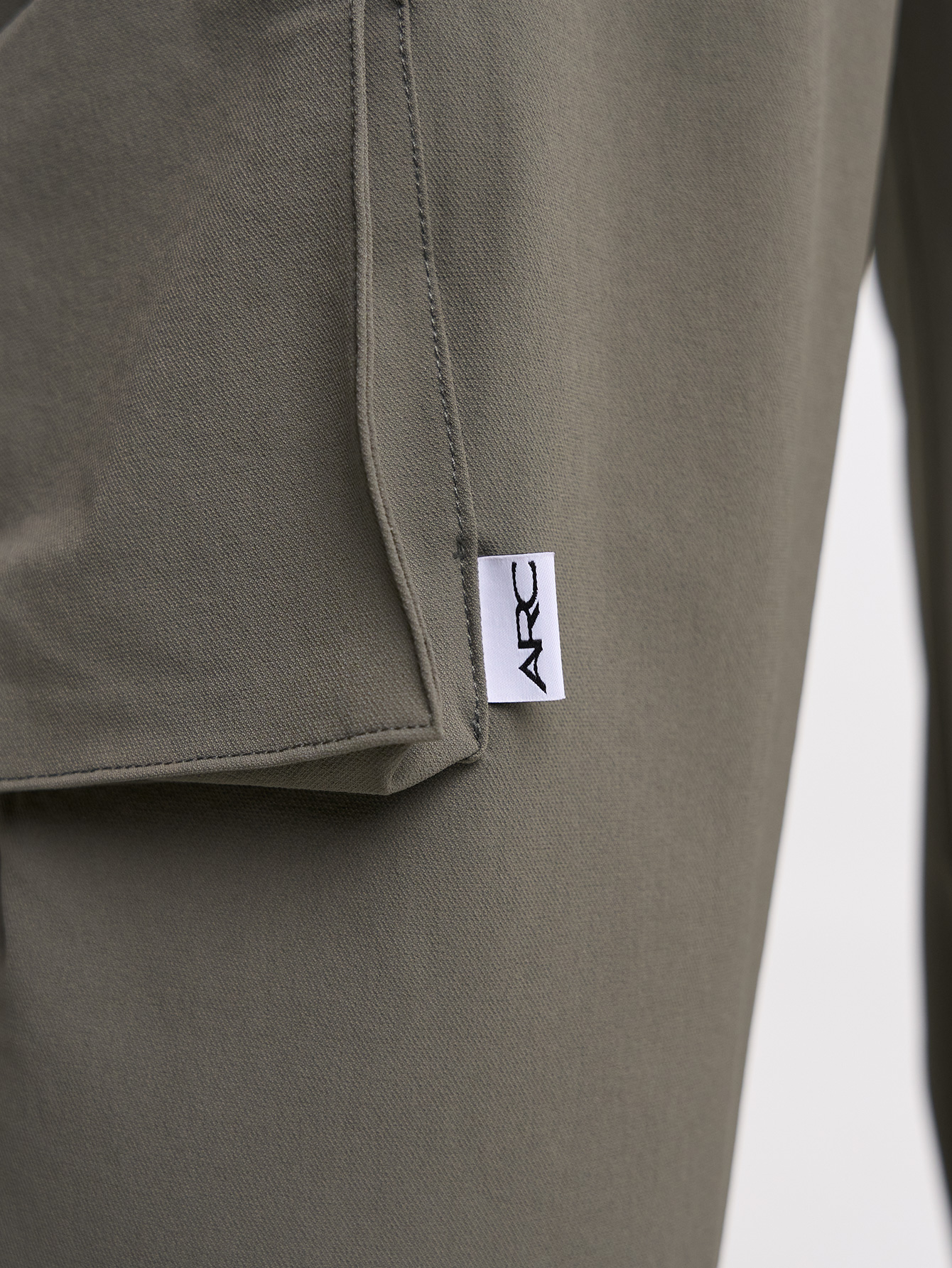 Men's Elastic Waist Pockets Wide Leg Loose Pants, Fall