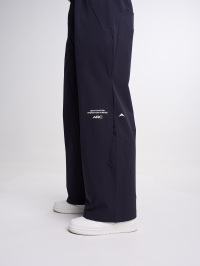 Men's Elastic Waist Wide Leg Loose Casual Pants