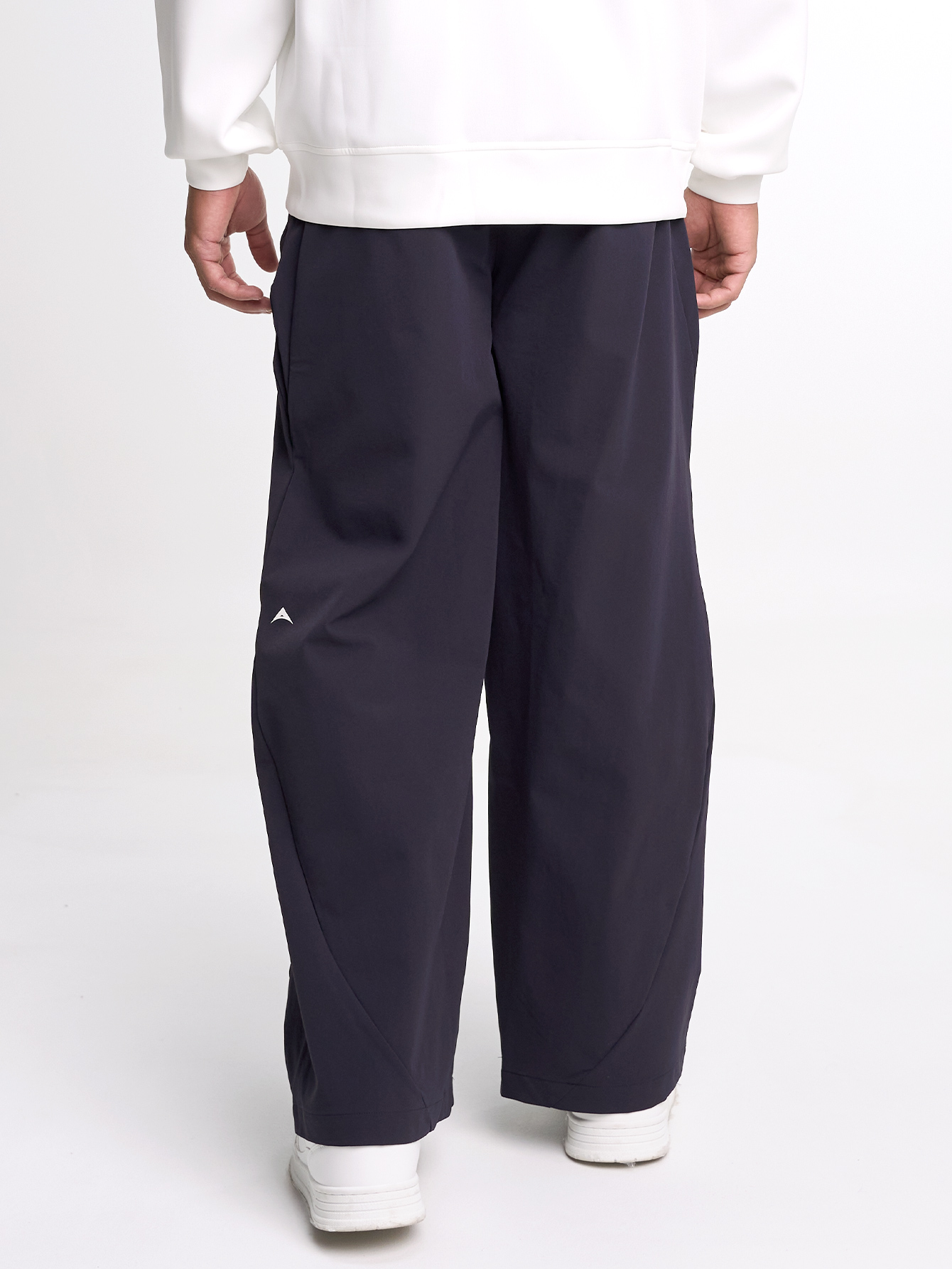 Men's Elastic Waist Wide Leg Loose Casual Pants