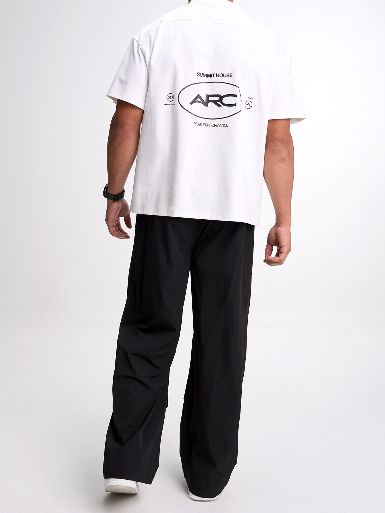 Men's Drawstring Waist Loose Fit Jogger Pants