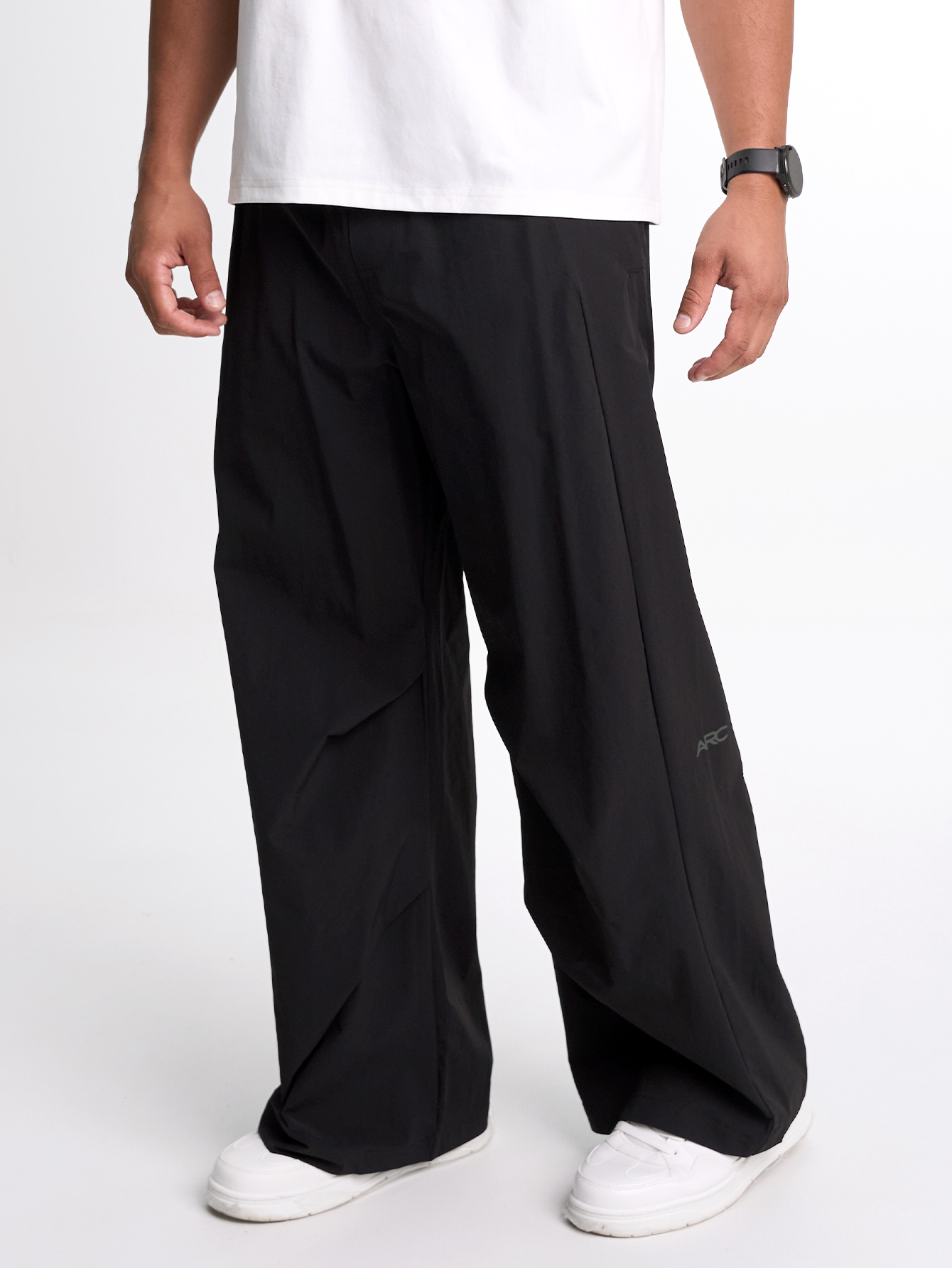 Men's Drawstring Waist Loose Fit Jogger Pants