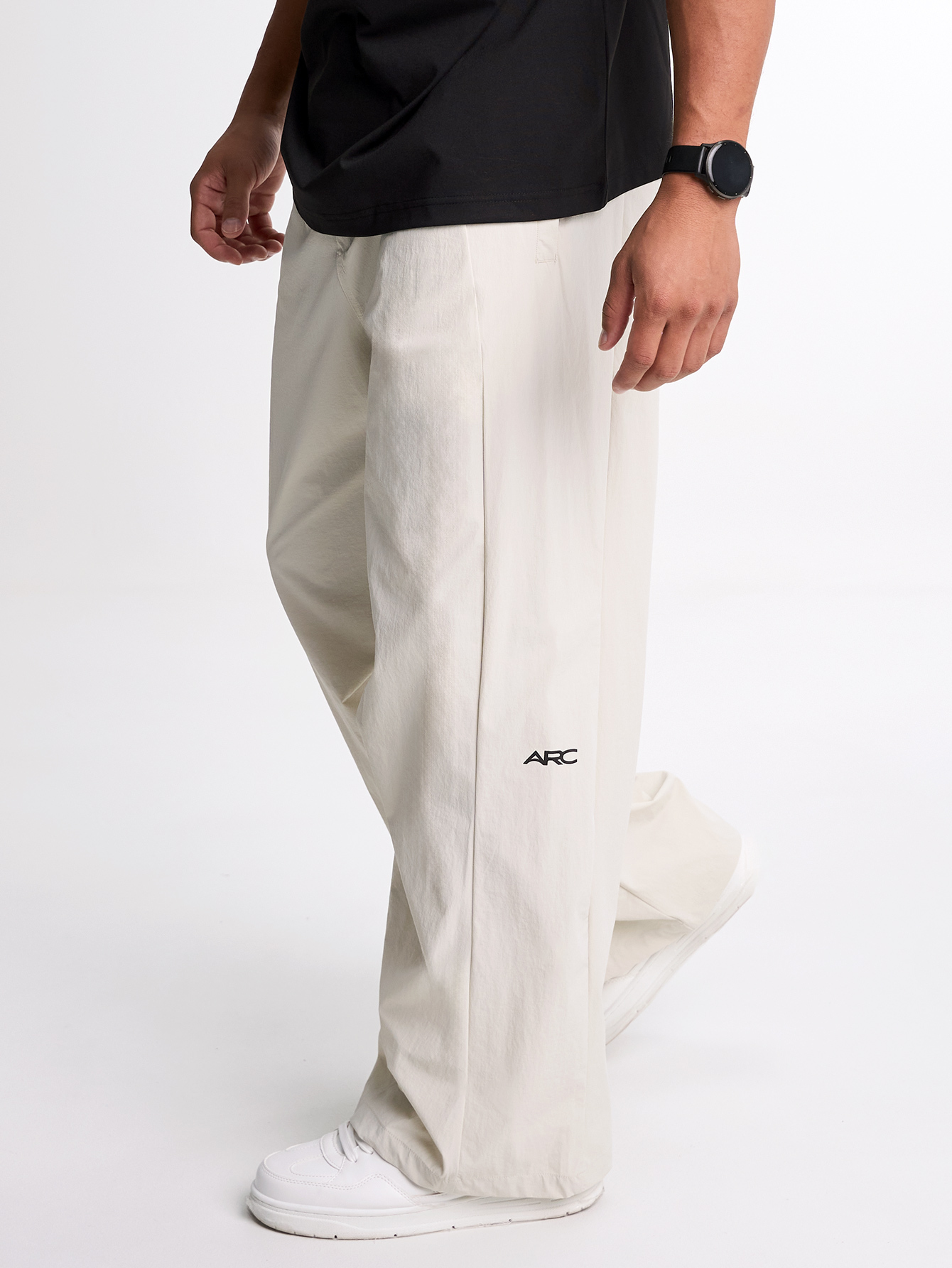 Men's Drawstring Waist Loose Fit Jogger Pants