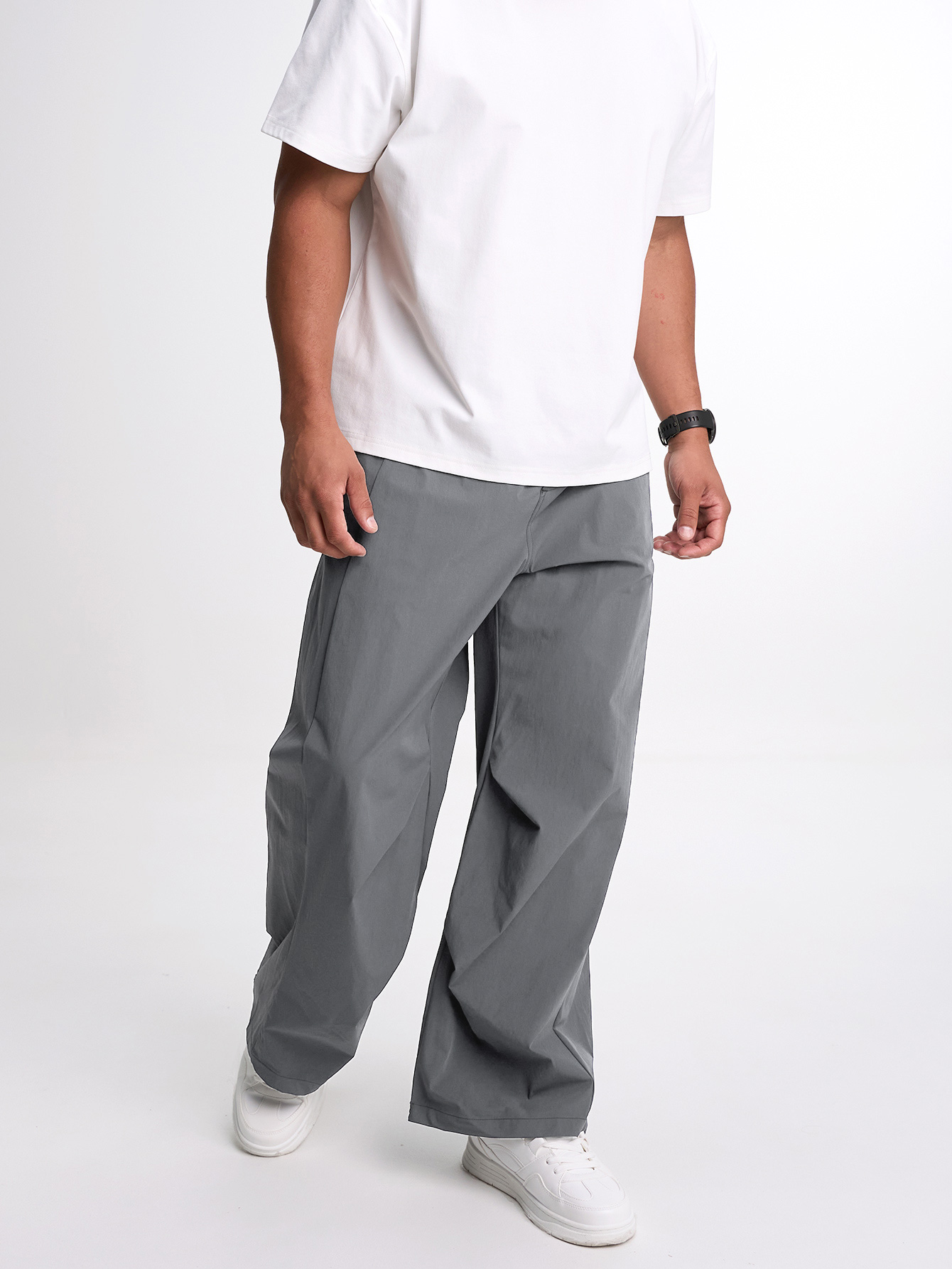 Reflect Wide Leg Pant - Slate Grey