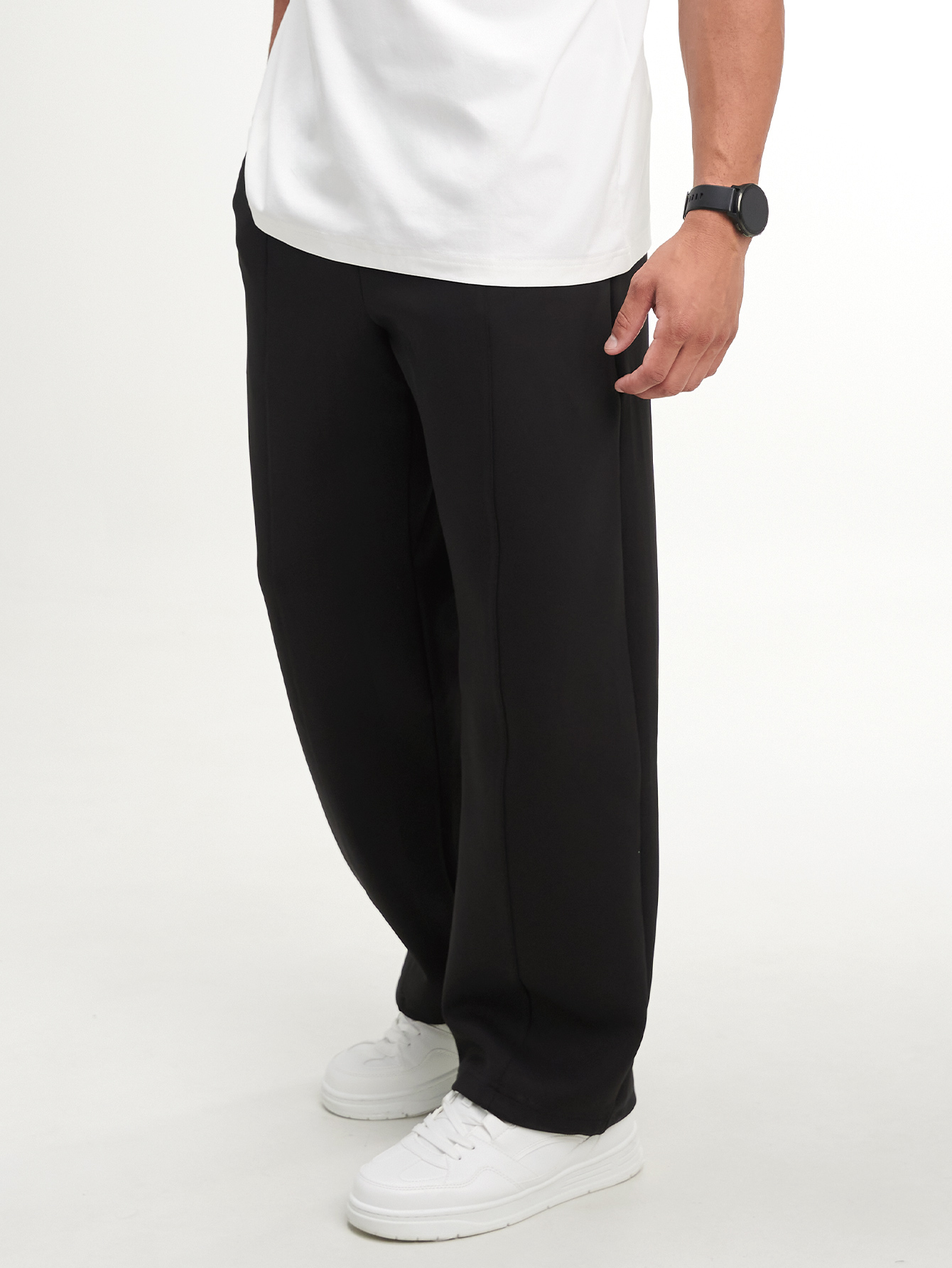 ARC Move Boundlessly Men Soft And Double Face Fabric Lifestyle Sports Travel-Ready Lounge Pants, Fall