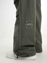 ARC Dark Green Men's Casual Versatile Pants, Fall