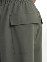 ARC Dark Green Men's Casual Versatile Pants, Fall