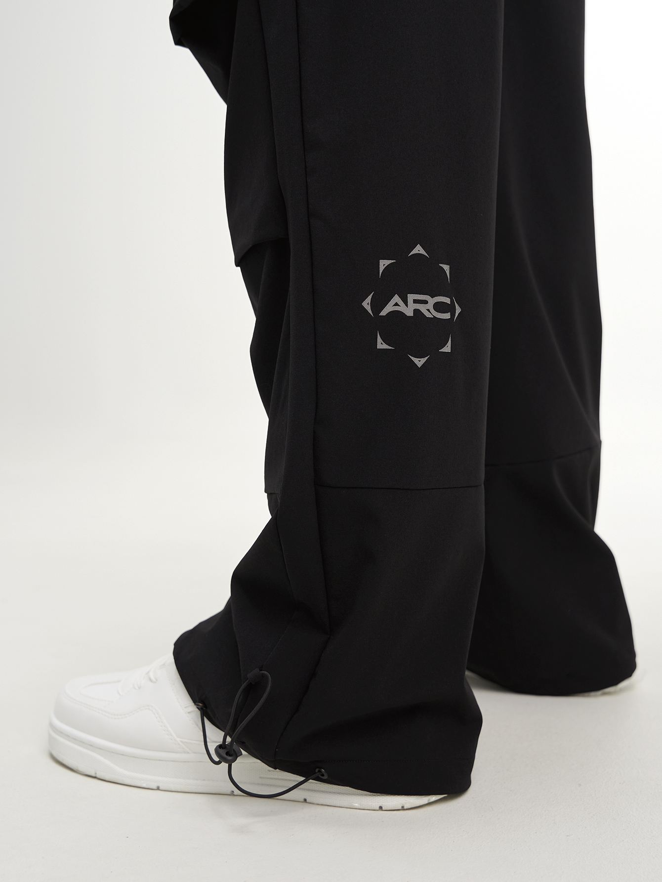 Casual Fashion Versatile Loose Solid Color Men Pants, Fall