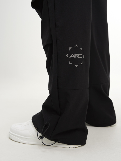 Casual Fashion Versatile Loose Solid Color Men Pants, Fall