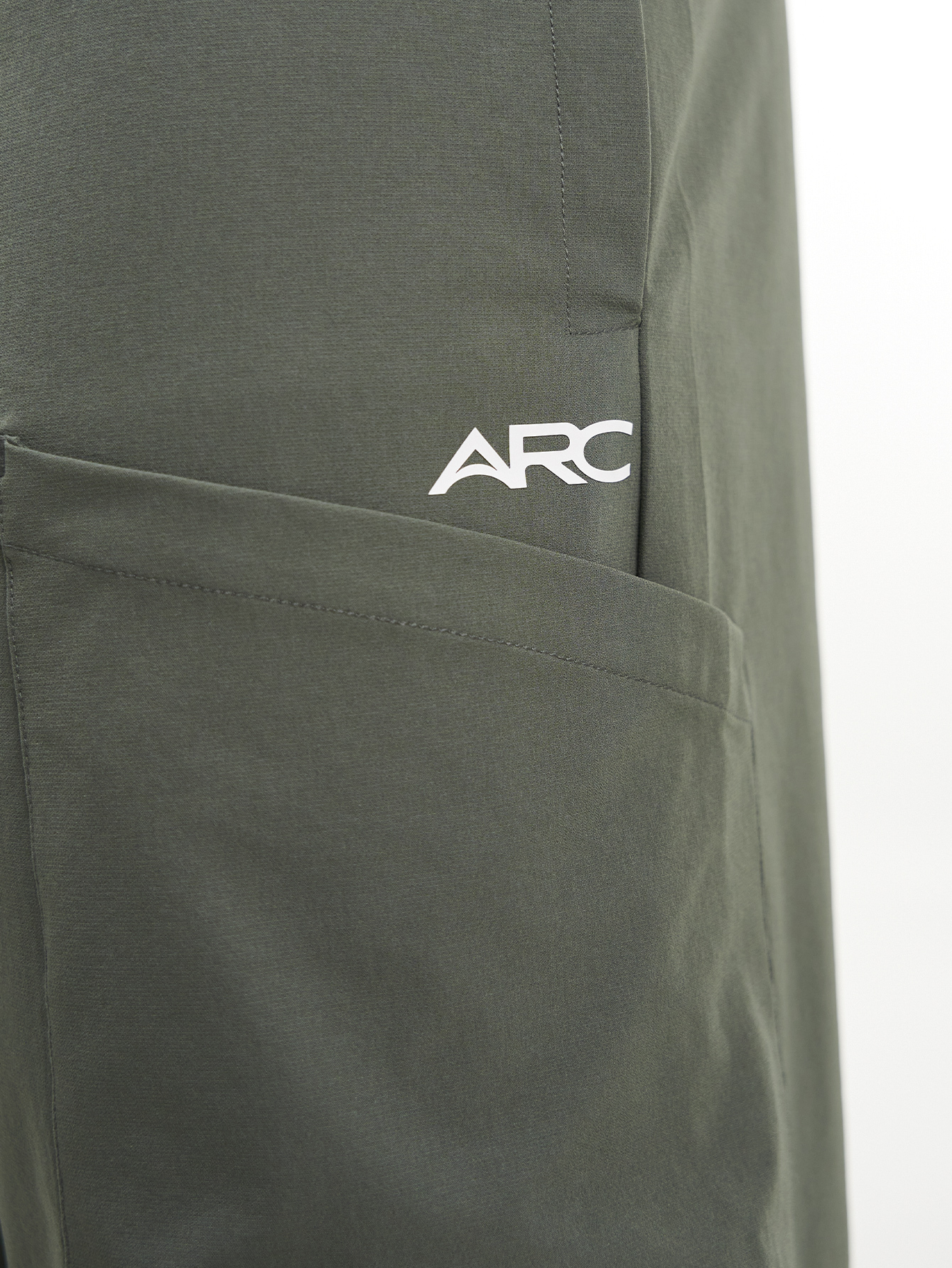 Men's Drawstring Waist Wide Leg Loose Casual Pants, Olive Green