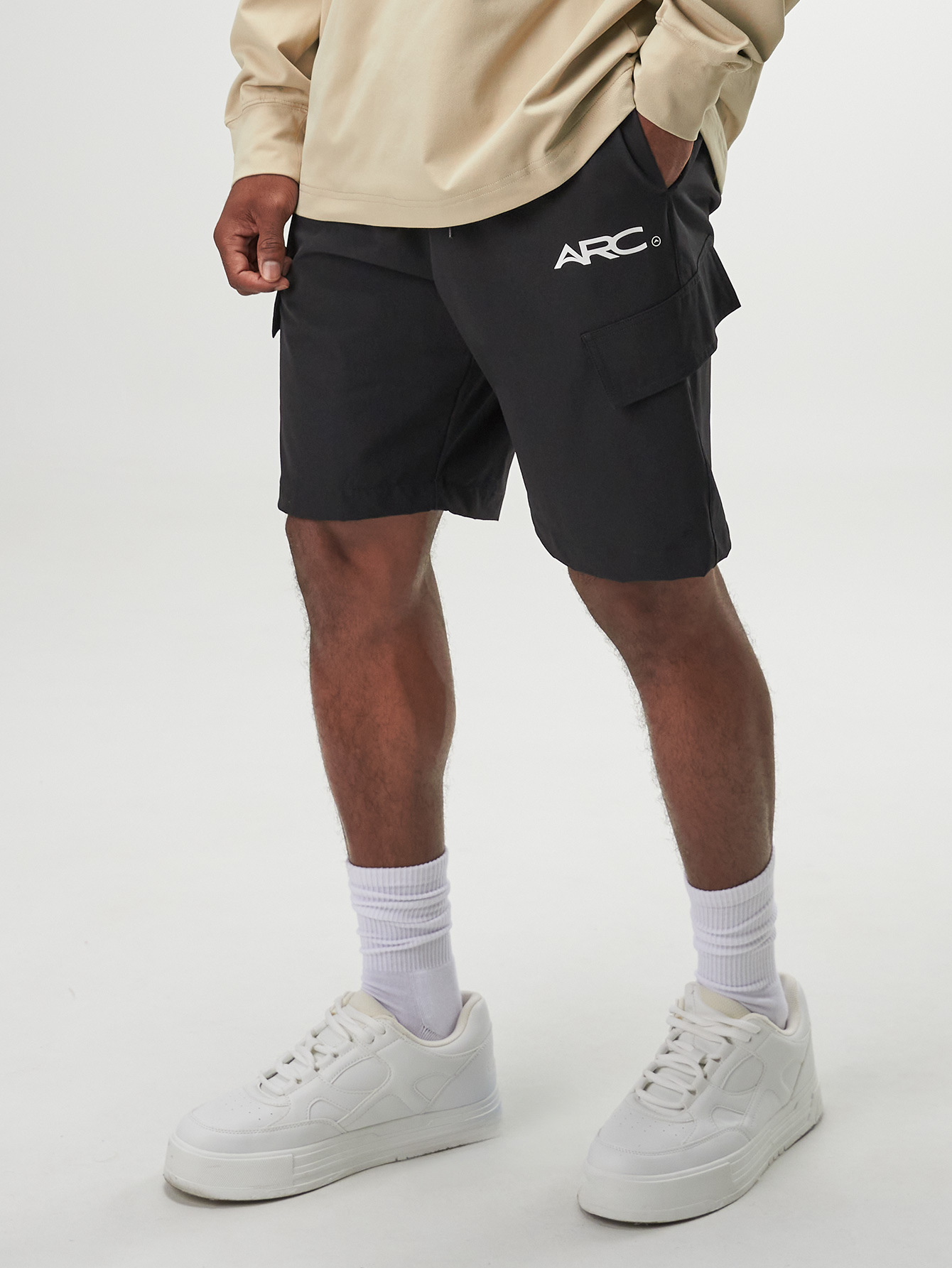 ARC Activewear Performance Shorts Running Basketball Quick Dry Fitness Gym Workout Training Training Shorts