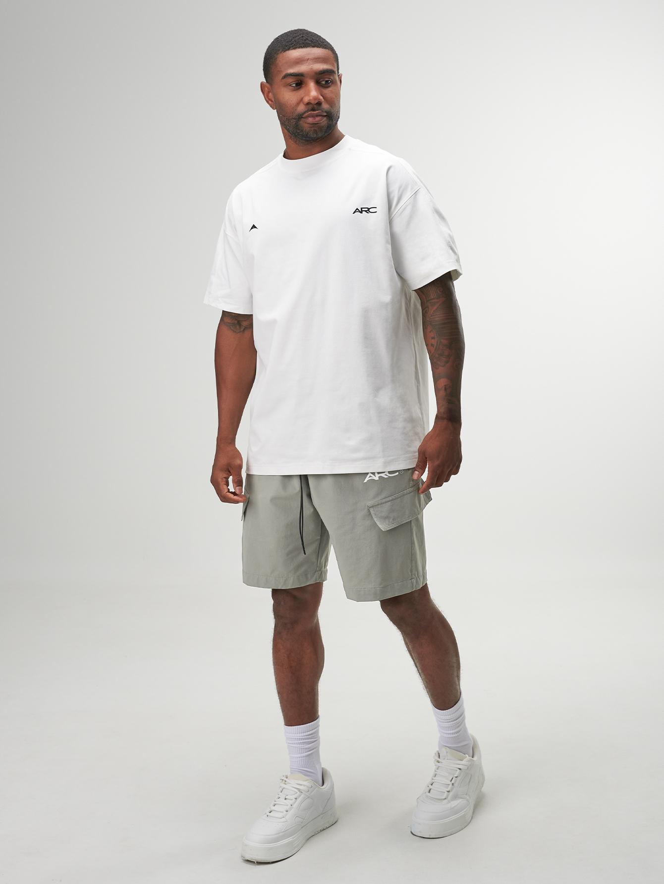 ARC Activewear Performance Shorts Running Basketball Quick Dry Fitness Gym Workout Training Training Shorts