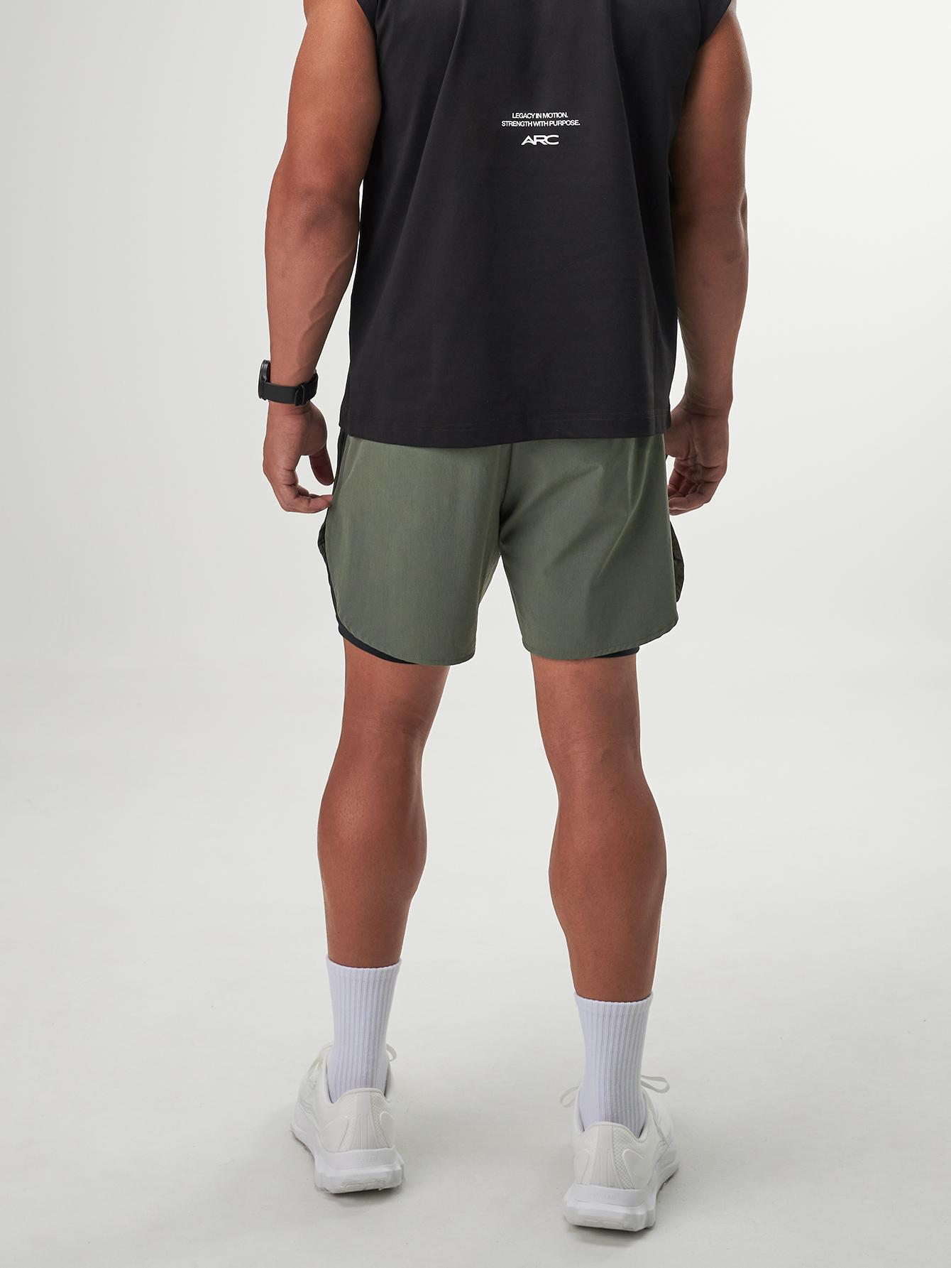 ARC Activewear Performance Shorts Running Basketball Quick Dry Fitness Gym Workout Training Training Shorts