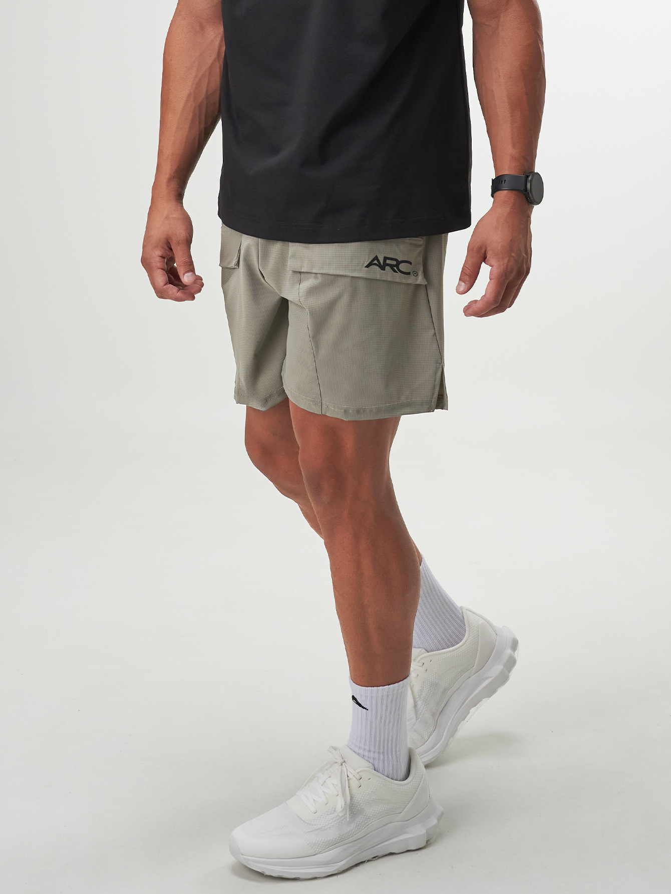 ARC Activewear Performance Shorts Running Basketball Quick Dry Fitness Gym Workout Training Training Shorts