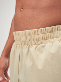 Men's Elastic Waist Wide Leg Loose Casual Shorts