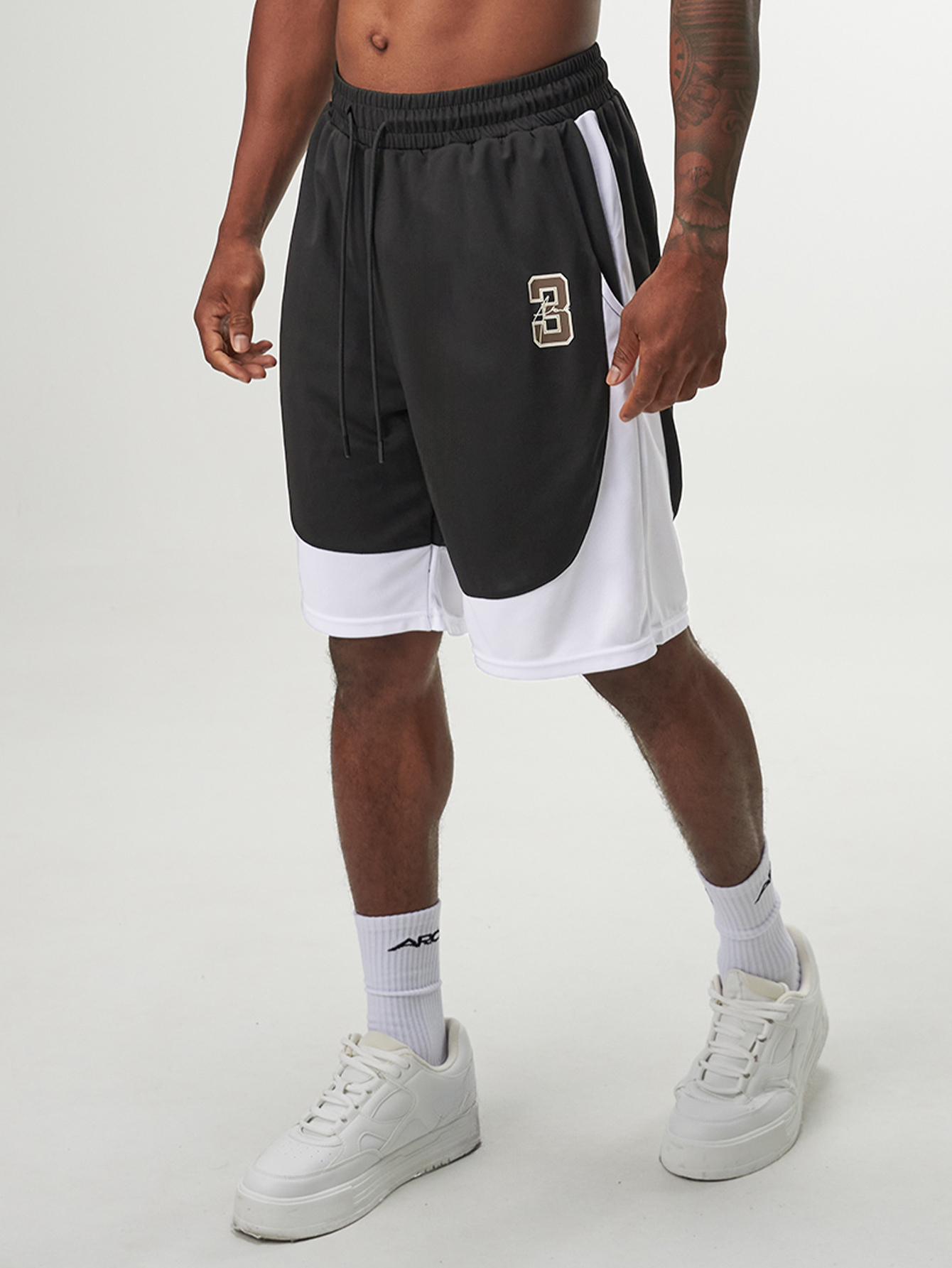 ARC Activewear Performance Shorts Running Basketball Quick Dry Fitness Gym Workout Training Training Shorts