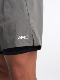 Men's Casual Versatile Letter Print Sports Shorts ARC4023-GRN-Green