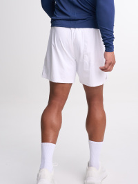 Men's Casual Versatile Letter Print Sports Shorts ARC4023-WHT-White