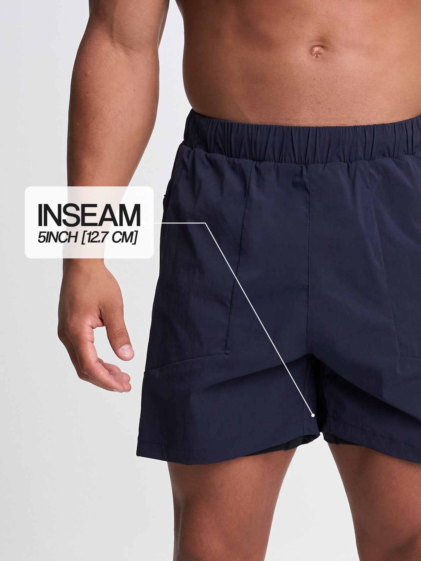 ARC Activewear Performance Shorts Running Basketball Quick Dry Fitness Gym Workout Training Training Shorts