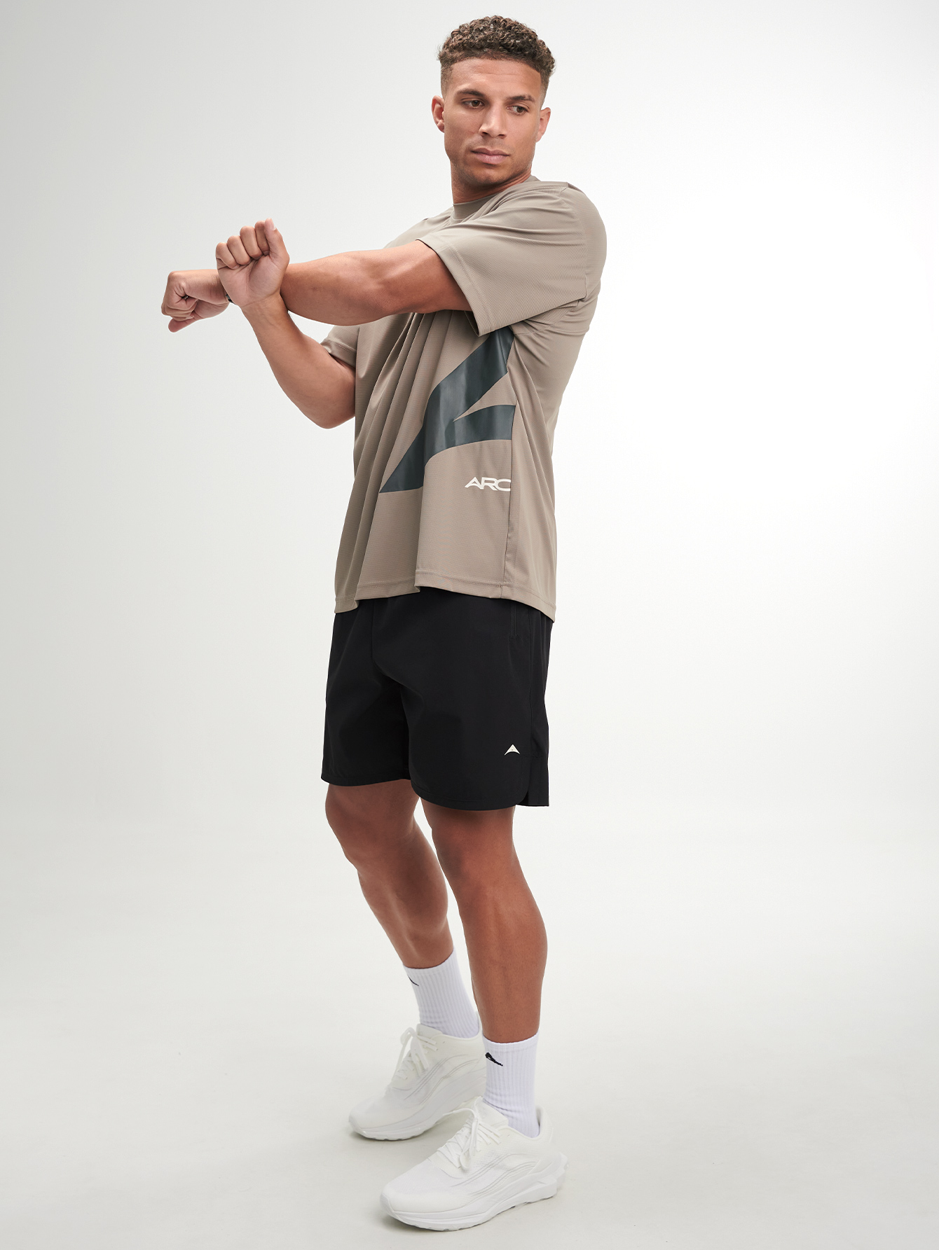 ARC Luxury Quick-Dry Gym Men Shorts - 4-Way Stretch Fabric For HIIT & Cardio Sessions