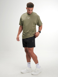 ARC Elastic Waist Training Shorts - No-Slip Fit For Weightlifting & Agility Drills