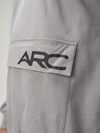 Men's Zip-Up Half Placket Long Sleeve Casual Loose Gray Sweatshirt