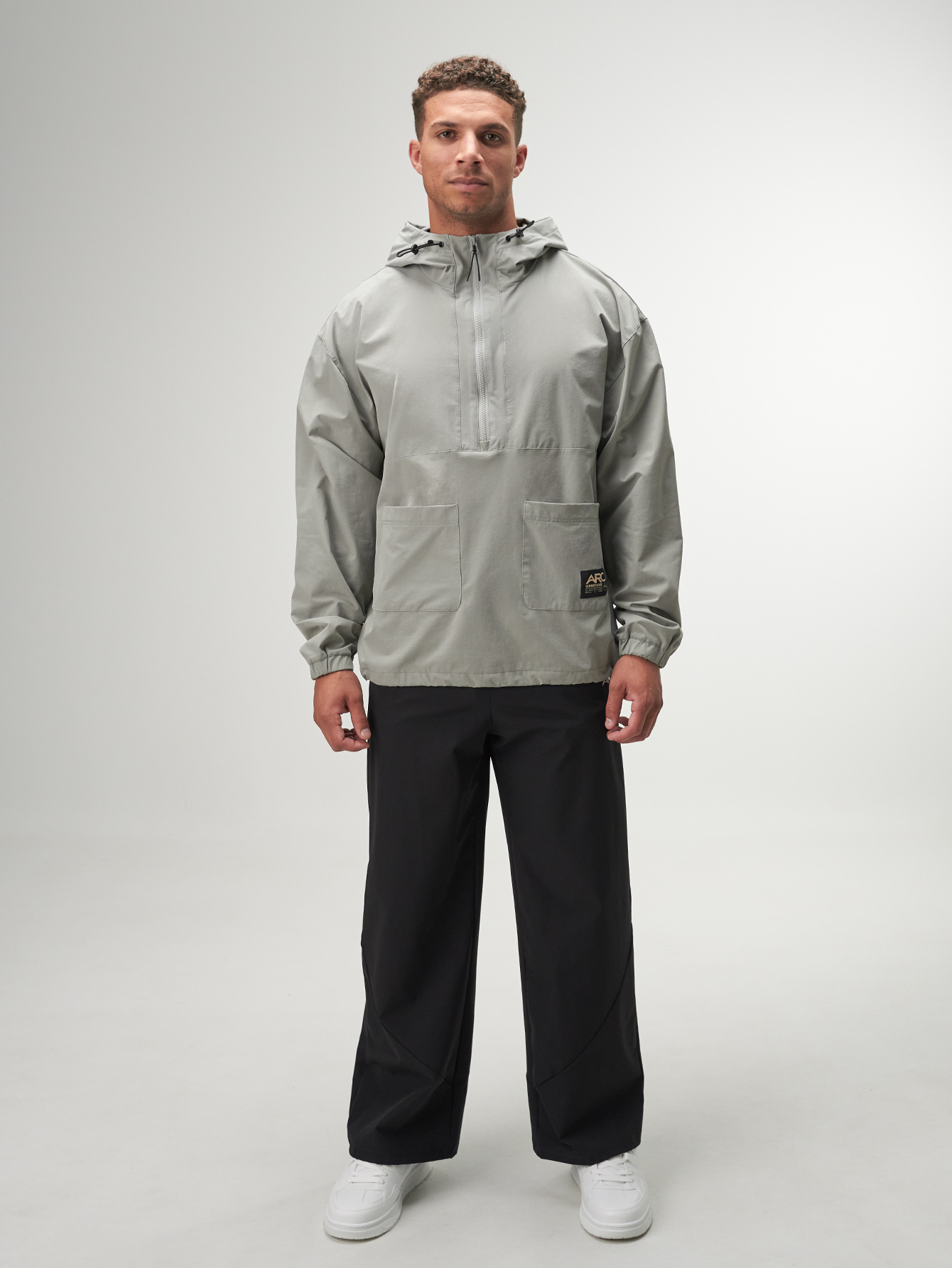 ARC Activewear 1/4 Zip Sweater Hoodie Performance Top Gym Workout Long Sleeve