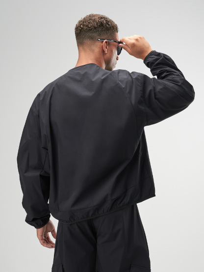 Men's Casual Versatile Simple Black Jacket ARC-5004