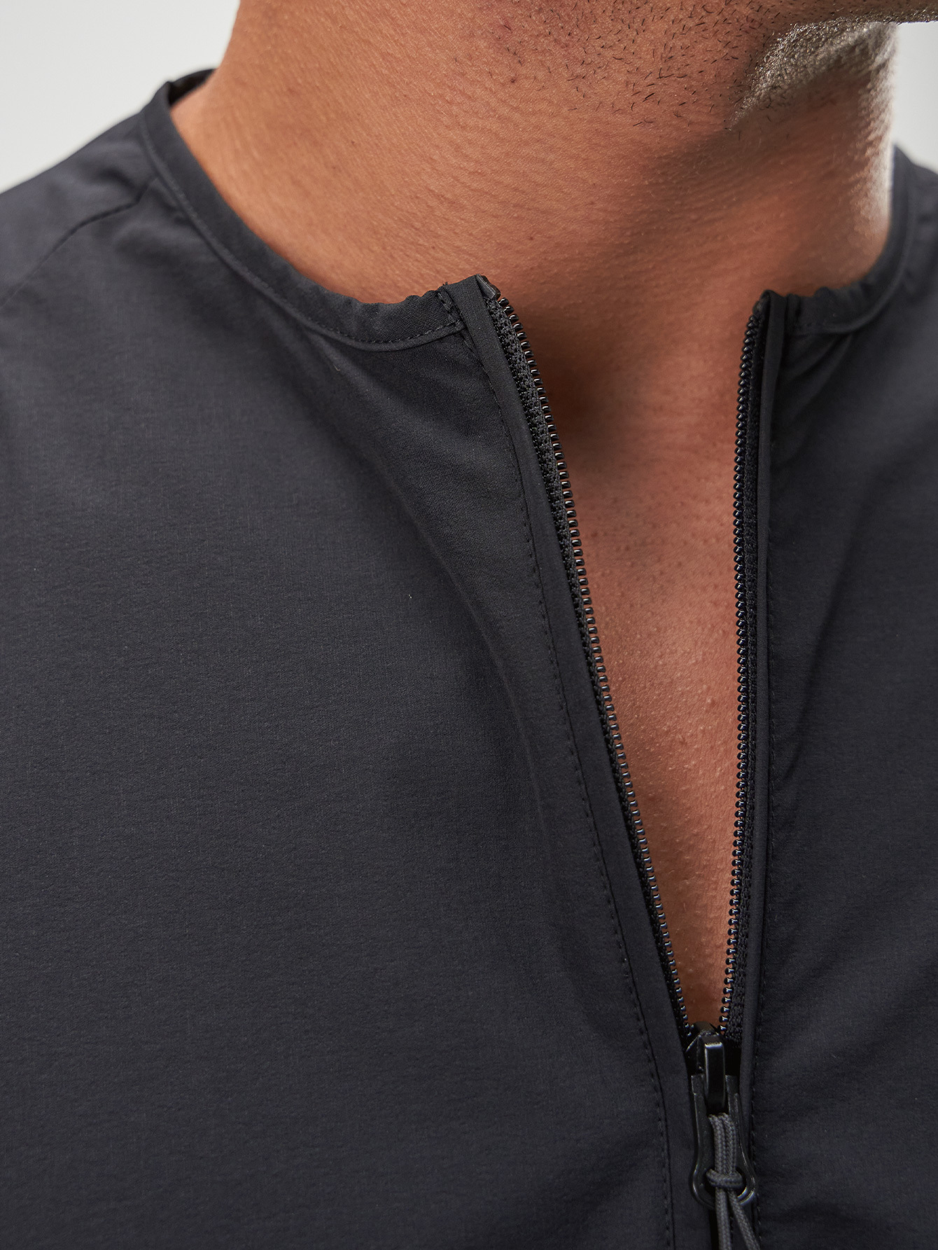 Men's Casual Versatile Simple Black Jacket ARC-5004