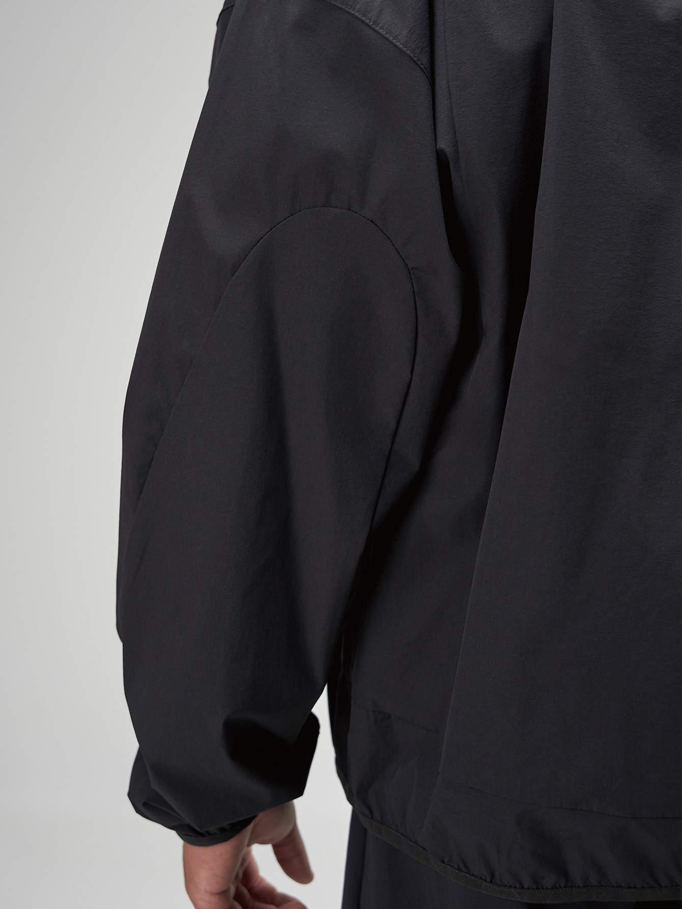 Men's Casual Versatile Simple Black Jacket ARC-5004