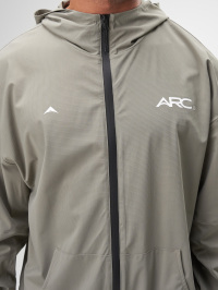 Men's Casual Loose Fit Zip-Up Hooded Jacket, Autumn