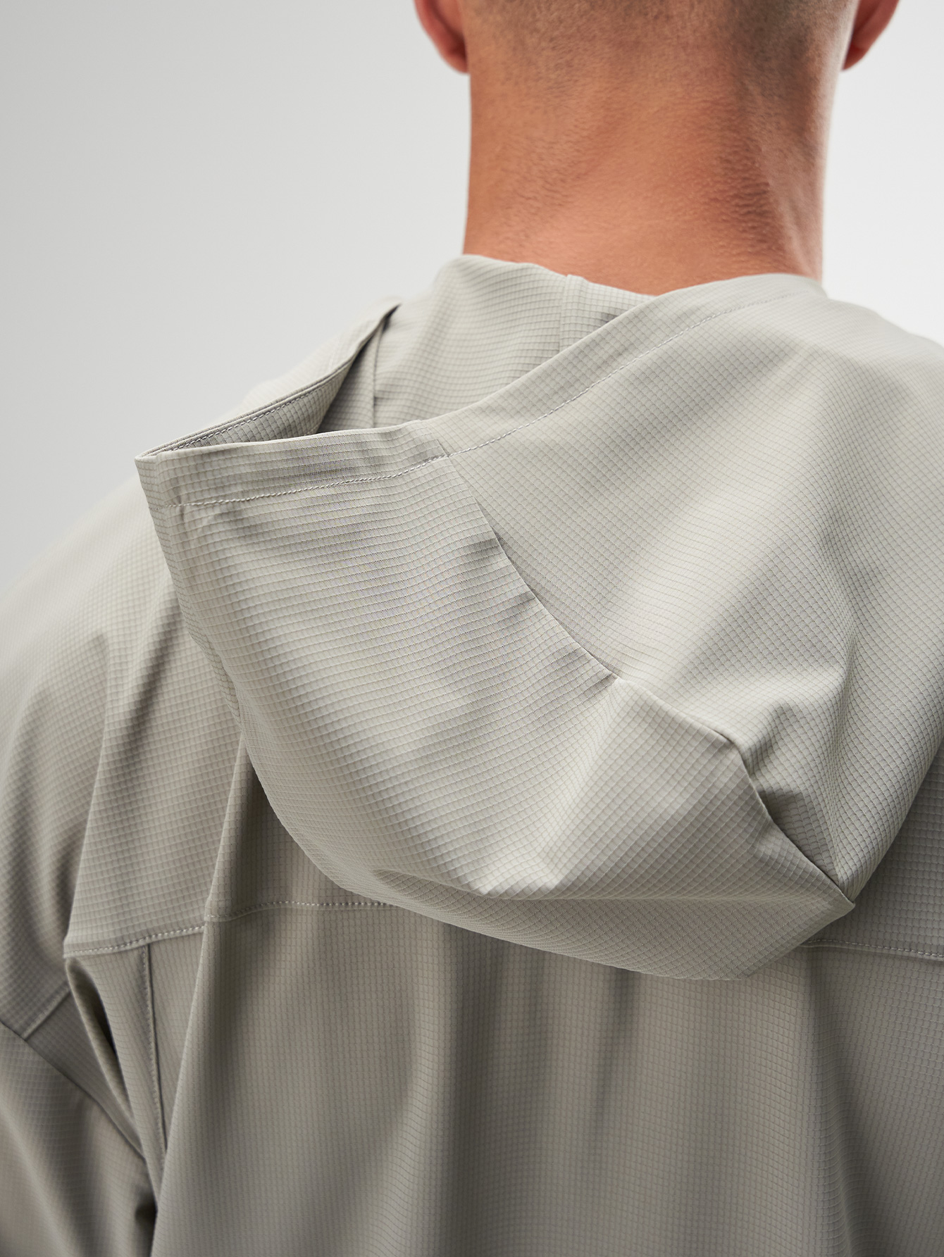 Men's Casual Loose Fit Zip-Up Hooded Jacket, Autumn