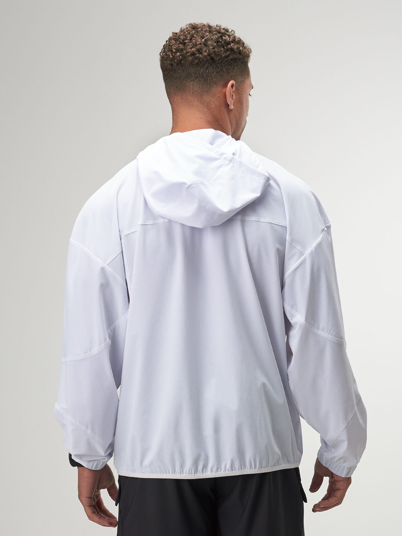 Men's Casual Versatile Simple Hooded Jacket Full Zip Hoodie Comfortable