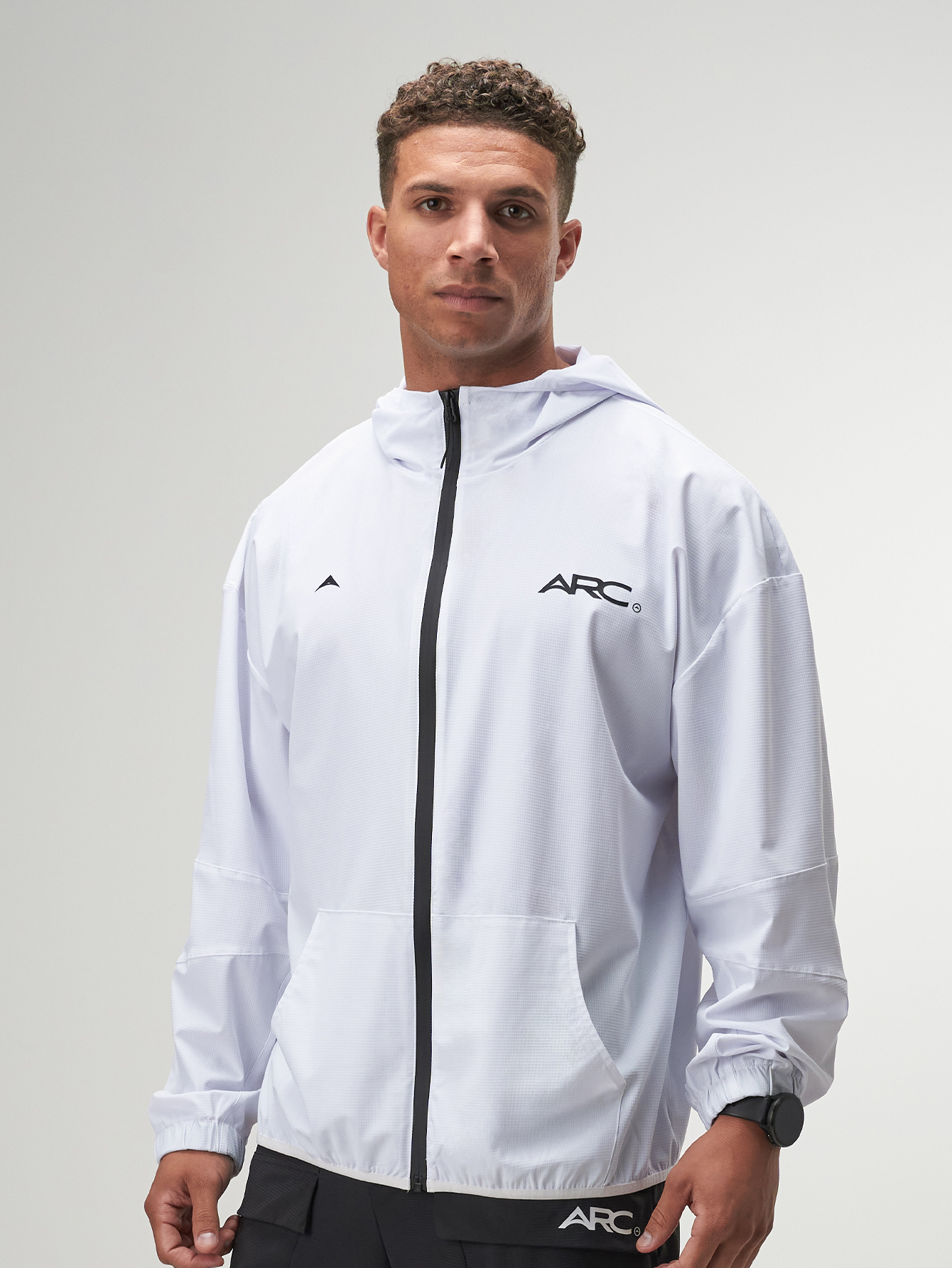 Men's Casual Versatile Simple Hooded Jacket Full Zip Hoodie Comfortable