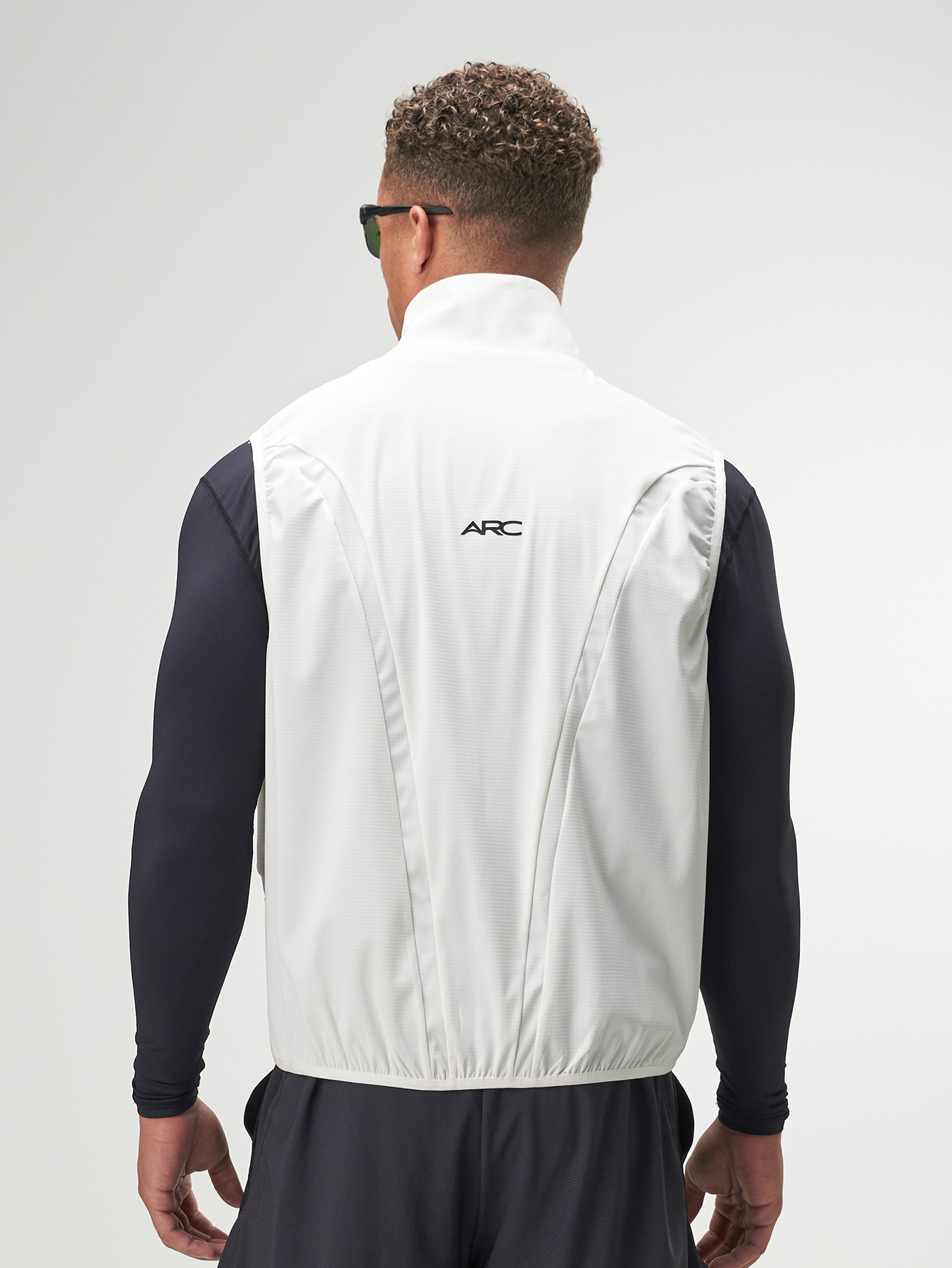 Men's White Zip Front Casual Versatile Vest