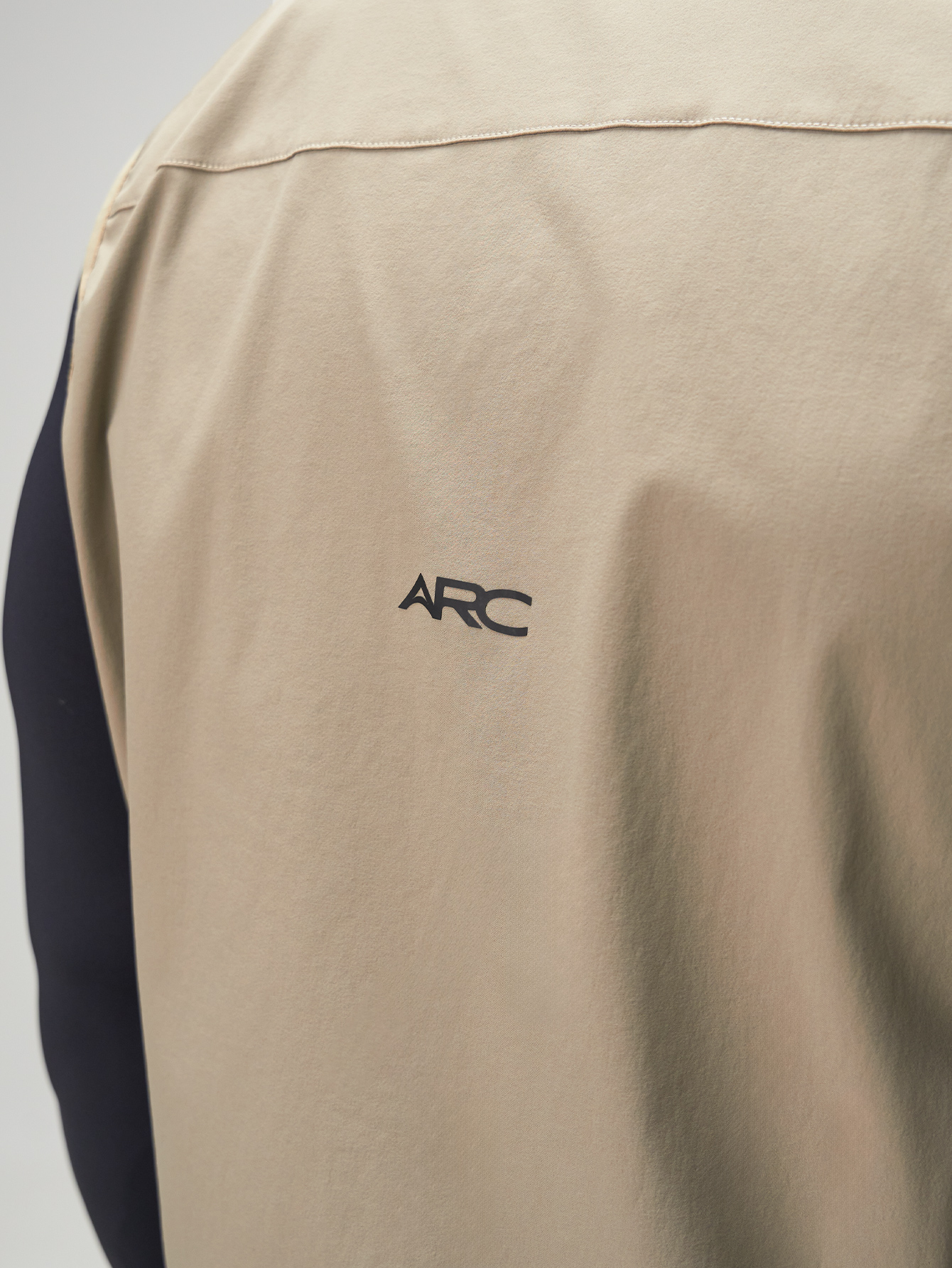 Men's Khaki Zip Front Casual Versatile Vest, Autumn